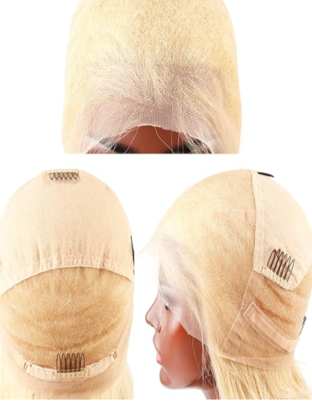613 Blonde Bone Straight 5x5 HD Lace Wig 13x4 Lace Front Wigs.