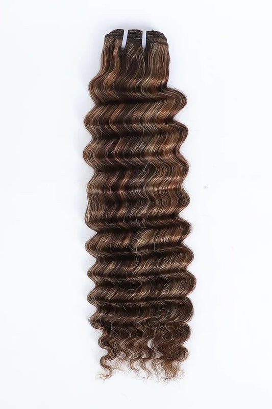 #4/27/30  Color Cambodia Virgin Hair Bundles Deep Wave