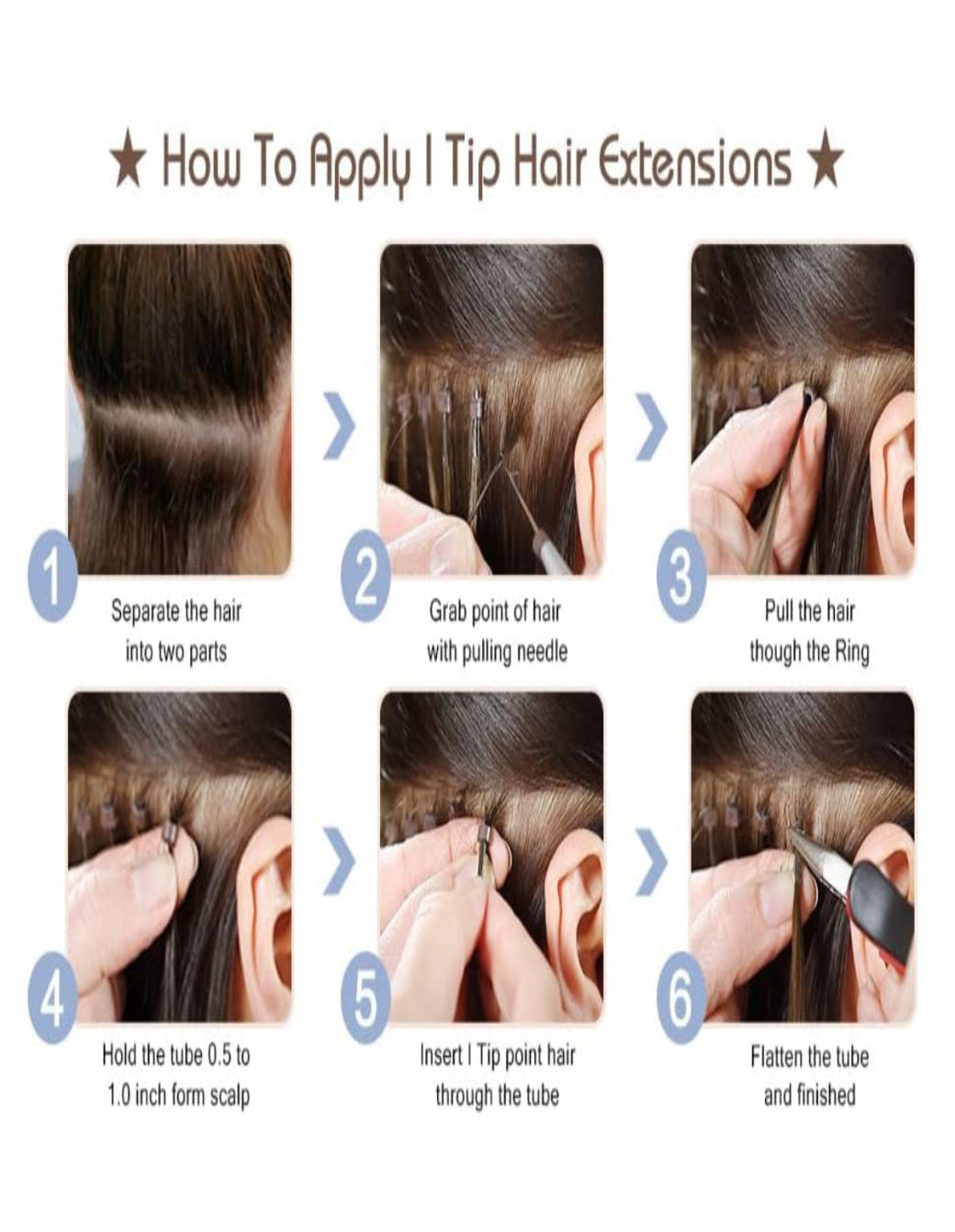 I Tip Hair Extensions