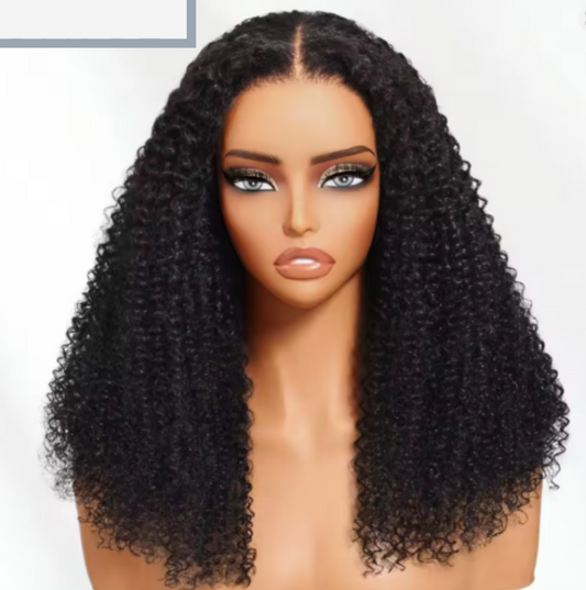 Bye Knots Kinky Curly Human Hair Wigs