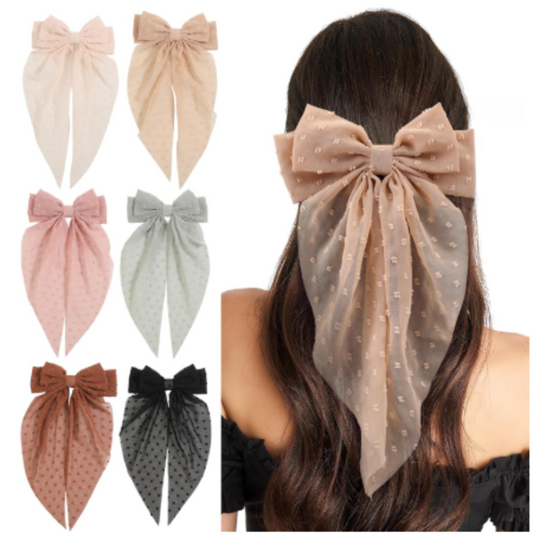Multi Color Hair Bows