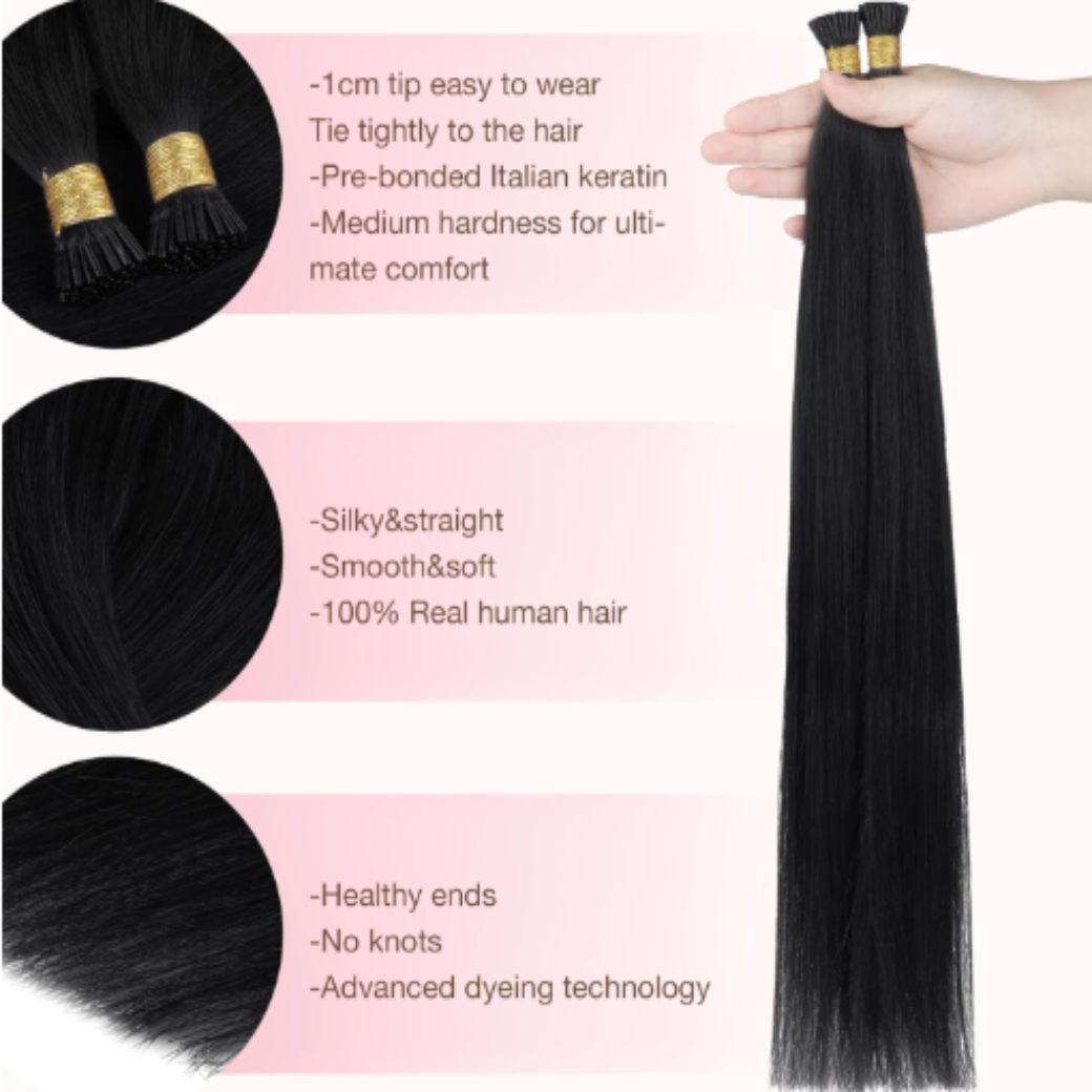 I Tip Hair Extensions Human Hair