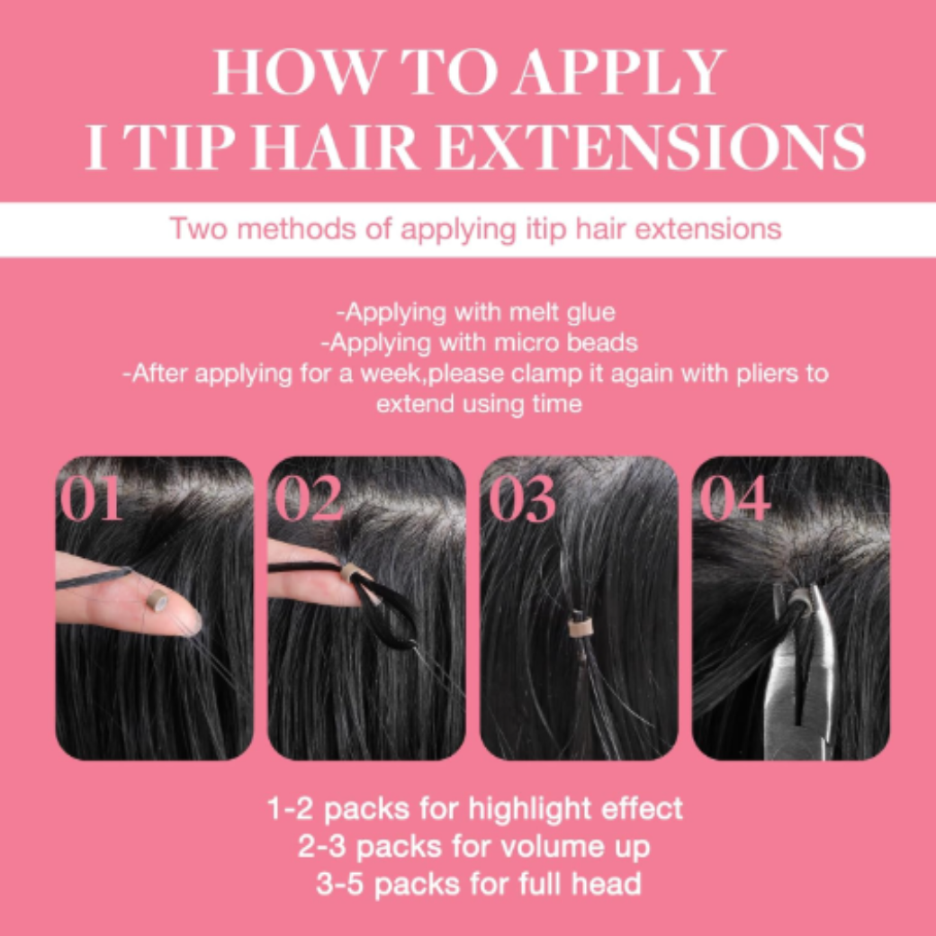 I Tip Hair Extensions Human Hair