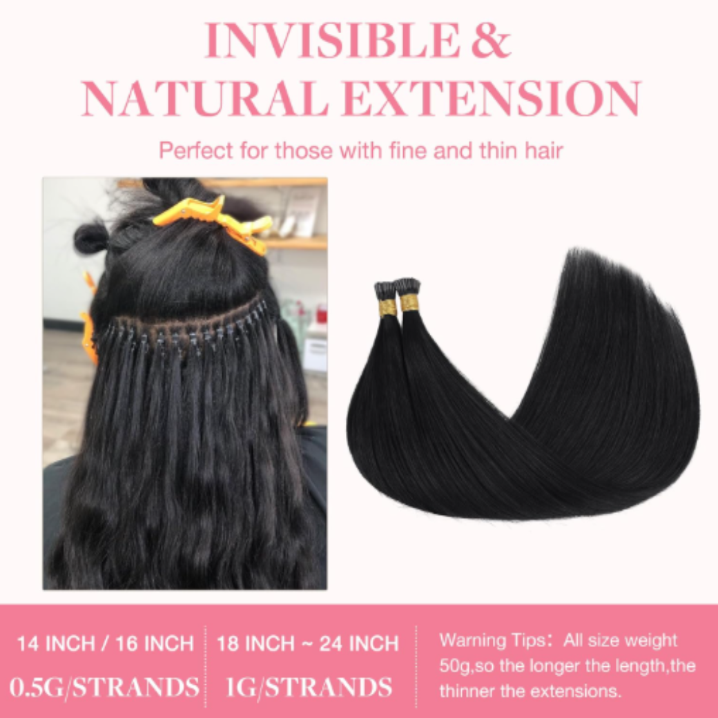 I Tip Hair Extensions Human Hair